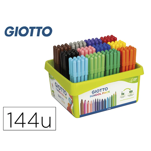 Marcador GIOTTO TURBO COLOR 144 un. 