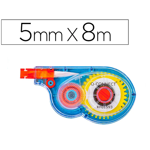 Corretor Connect fita branca 5mm x 8mt  1