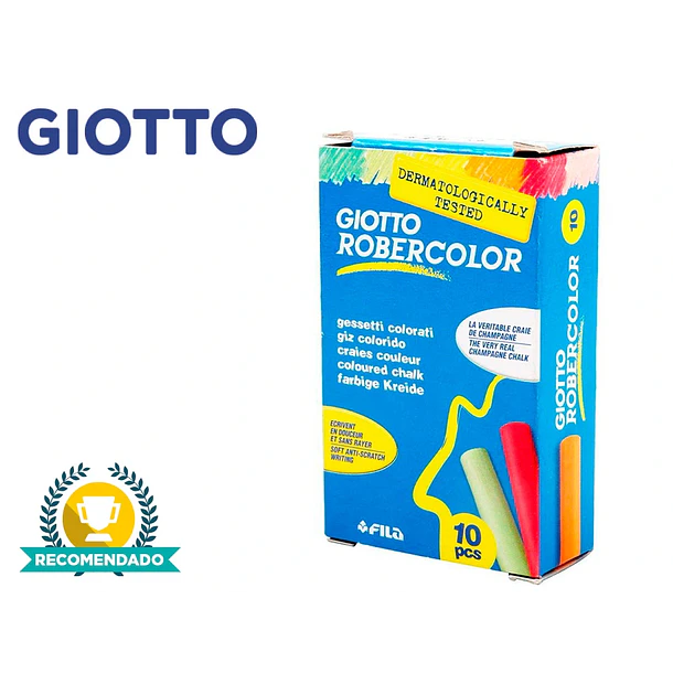 Giz Robercolor cor cx. 10un. pack 10 