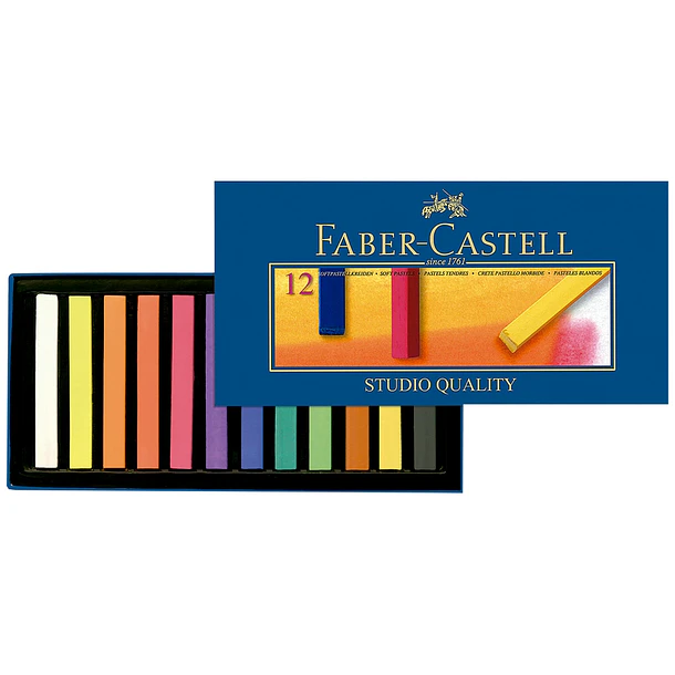  pastel  óleo estojo cartao 12 cores sort. 2