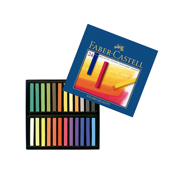  pastel  óleo estojo cartao 24 cores sort. 2