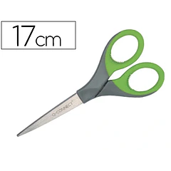 Tesoura cabo borracha  17 cm 