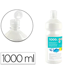 Guache escolar 1000 ml branco.