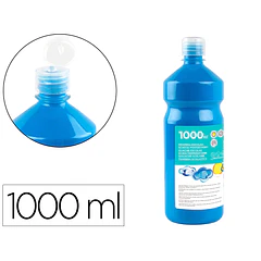 Guache escolar 1000 ml azul