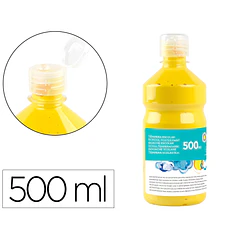 Guache escolar 500ml amarelo