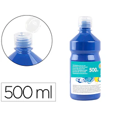Guache escolar 500ml azul marinho
