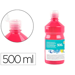 Guache escolar 500ml fucsia