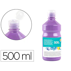 Guache escolar 500ml lilás