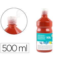 Guache escolar 500ml castanho