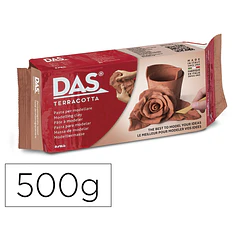 Pasta modelar DAS 500gr terracota