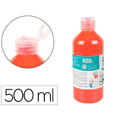 PINTURA A DEDOS 500ml vermelho
