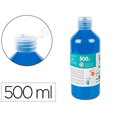 PINTURA A DEDOS 500ml azul