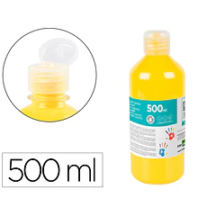 PINTURA A DEDOS 500ml amarelo