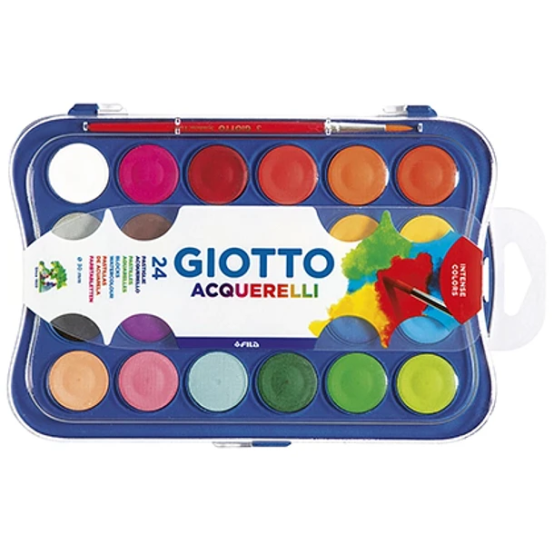Aguarela GIOTTO 24 cores 