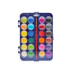 Aguarelas 24 cores c/ pincel