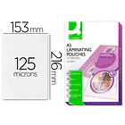 Bolsa plastificar A5 125 mic. 100 un 1