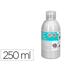 guache acrilico  frasco de 250 ml branco.