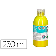 Guache acrilico  250 ml amarelo.