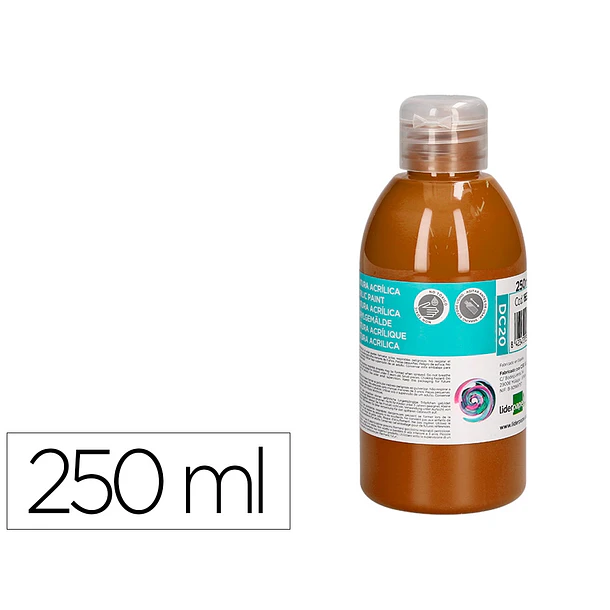 Guache acrilico  250 ml castanho 1