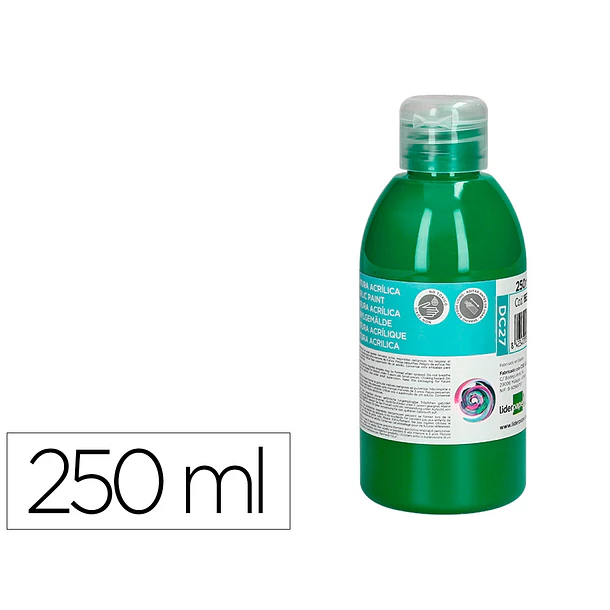 Guache acrilico  250 ml verde esc. 1