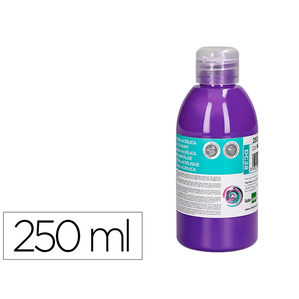 Guache acrilico  250 ml violeta 1