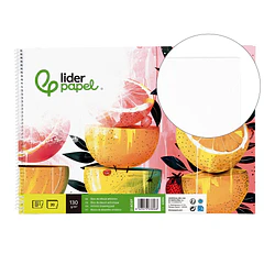 Bloco desenho artistico espiral 230x325 20fl. 130gr