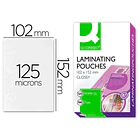 Bolsa plastificar  102x152mm 125 mic. cx 100  1