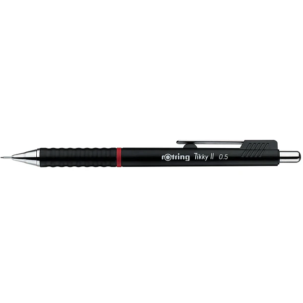 Lapiseira rotring tikky 0,5 mm preta. 2
