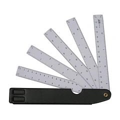 Escalas leque 15 cm.