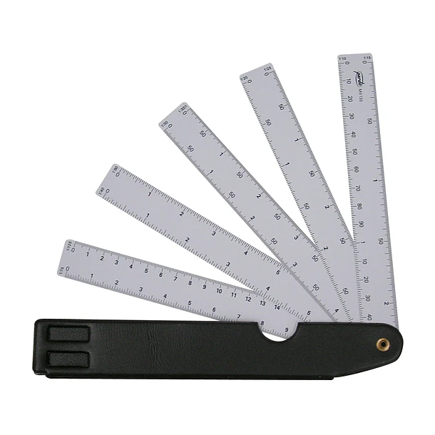 Escalas leque 15 cm. 