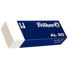 Borracha Pelikan branca AL20 cx 20un.