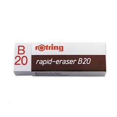  Borracha Rotring branca B20 cx 20un