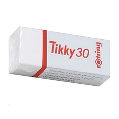   Borracha Rotring branca tikky 30cx 30un.