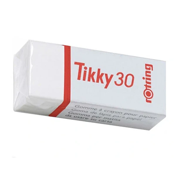   Borracha Rotring branca tikky 30cx 30un. 