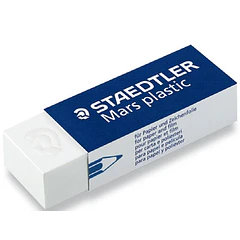 Borracha STAEDTLER branca Mars 526/50. cx 20 un