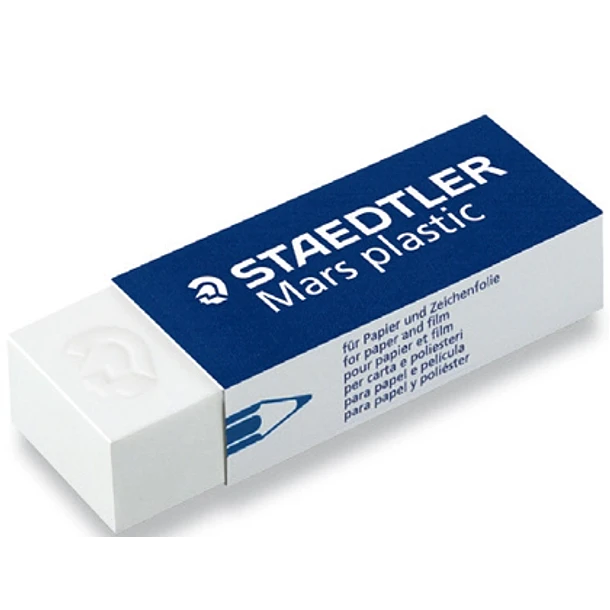 Borracha STAEDTLER branca Mars 526/50. cx 20 un 