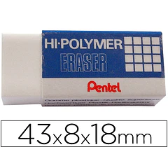 Borracha PENTEL HI-POLYMER cx.48