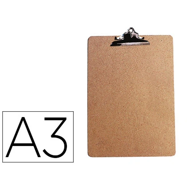 Porta notas c/ mola metalica A3 