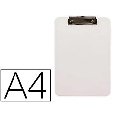 Porta notas  plastico A4 branco
