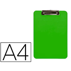 Porta notas plastico A4 verde