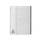  Separador A4 numerico plastico 1 a 12  2