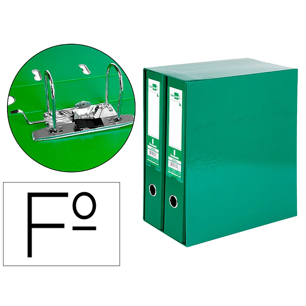 Modulo  2 pastas arq. L75 verde. 1