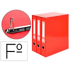 Modulo de 3 pastas de arquivo L60 vermelho 1