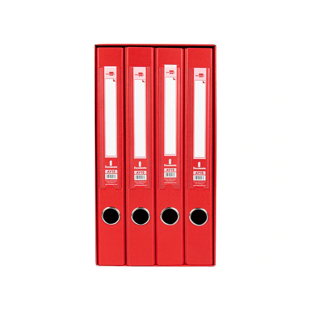 Modulo  4 pastas arq. L35 vermelho 2