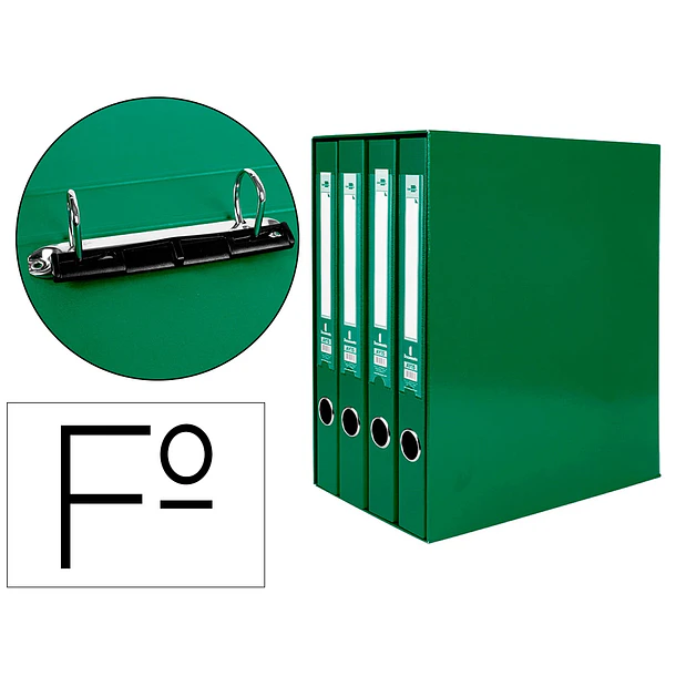 Modulo  4 pastas arq. L35 verde 1