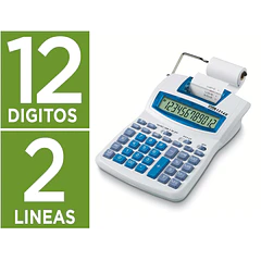    Calculadora ibico c/rolo 12 digitos impressao 