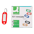 Chaveiro porta-etiquetas vermelho cx 100 un 1