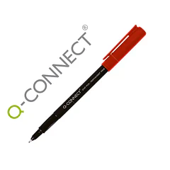  Marcador  ponta fibra  0.5 mm vermelho cx 10