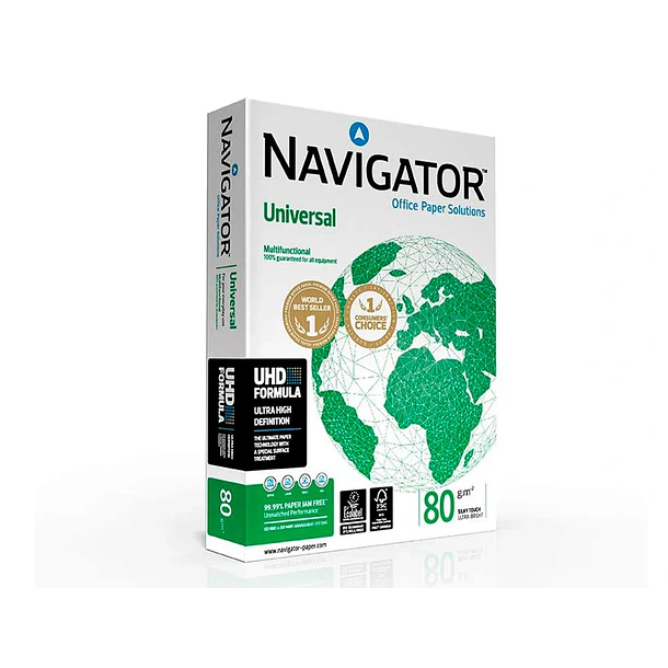 Papel fotocopia A3 80gr Navigator 500fl. 
