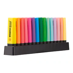 Marcador fluorescente STABILO BOSS 70 pack  15un. sortidas